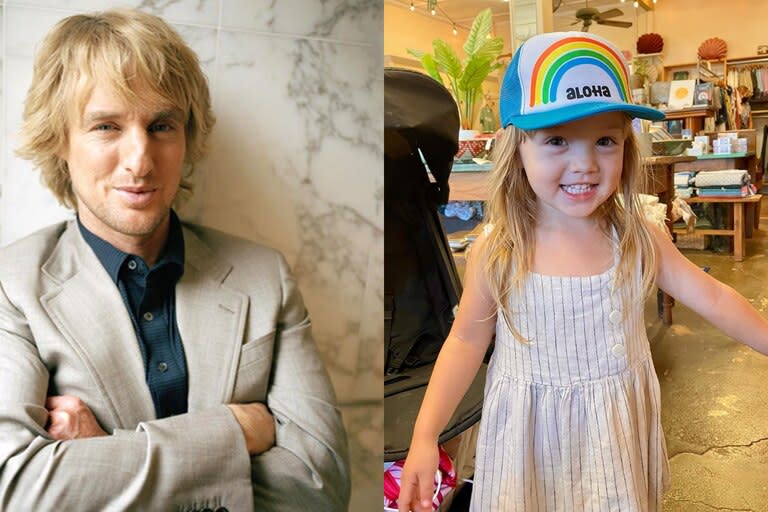 Los usuarios de Instagram destacaron el parecido que tiene Owen Wilson con su tercera hija, Lyla