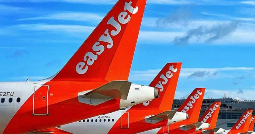 易捷航空（easyJet）。（圖／翻攝臉書easyJet）