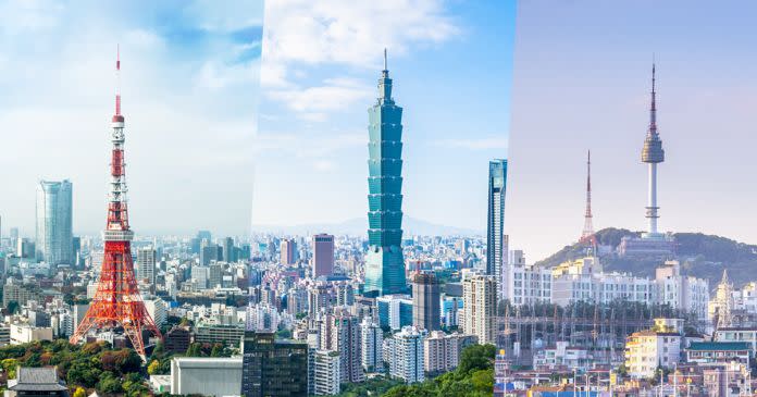 ▲據彭博社報導，日本、台灣和南韓的防疫政績領先全球。圖／取自Shutterstock