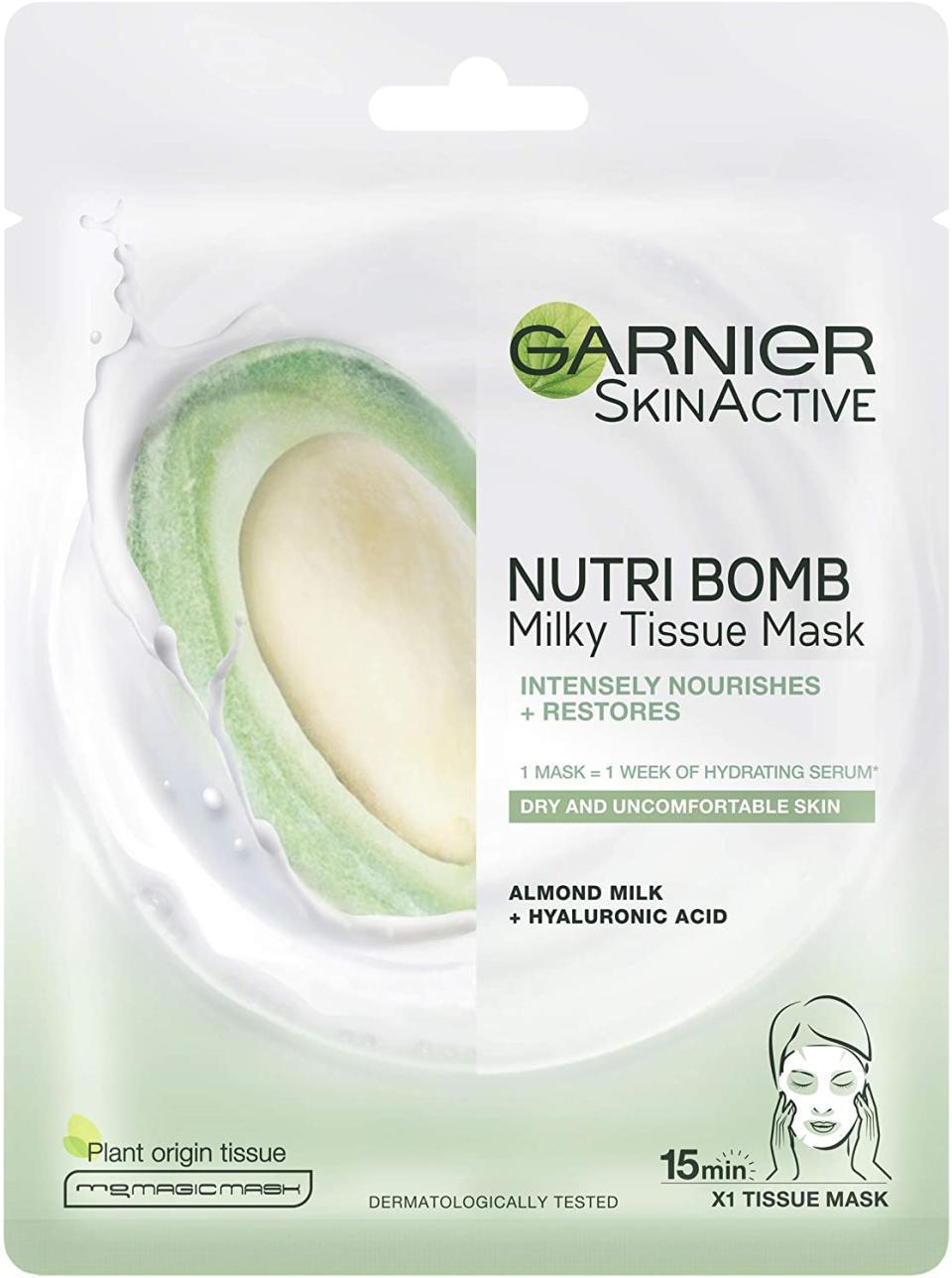 Milky Tissue Mask with Almond Milk 