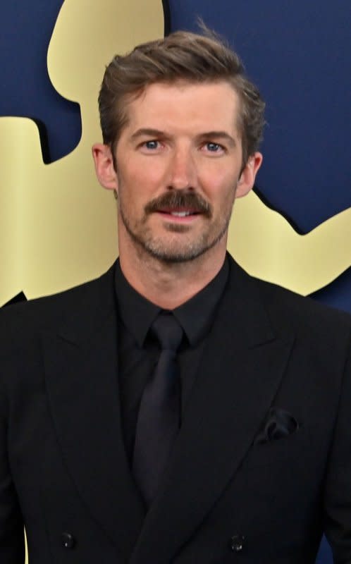 Gwilym Lee attends the 28th annual SAG Awards held at The Barker Hangar in Santa Monica, Calif., on February 27, 2022. The actor turns 40 on November 24. File Photo by Jim Ruymen/UPI