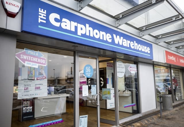 Carphone Warehouse jobs axe