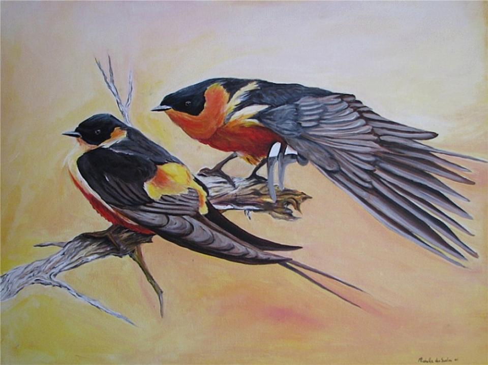 Courting Birds