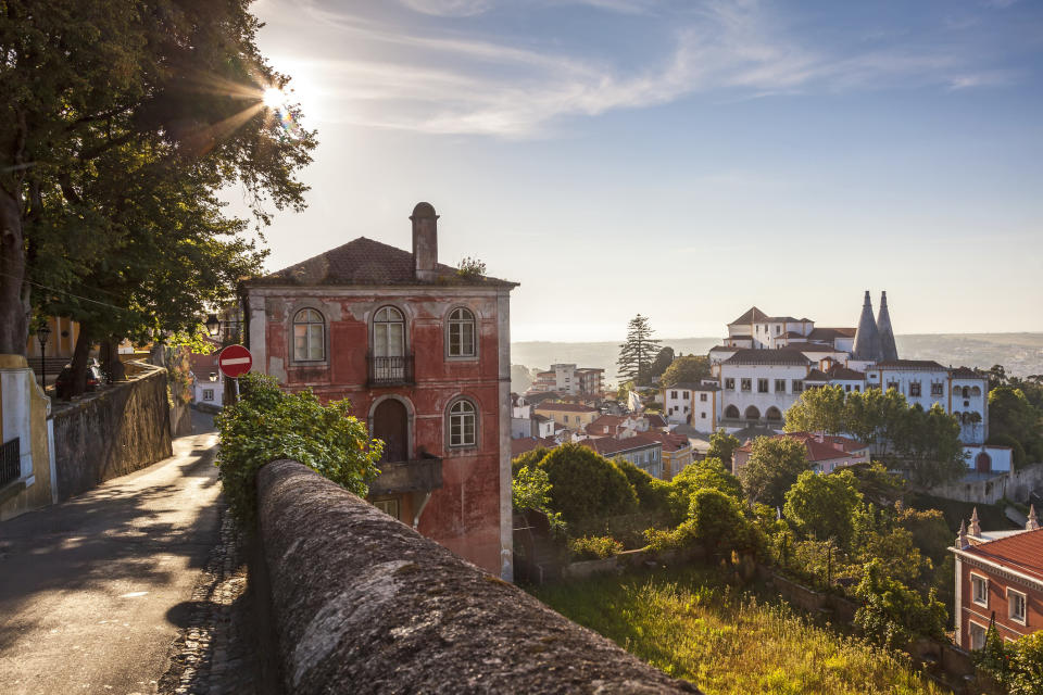 The town of Sintra, Portugal.