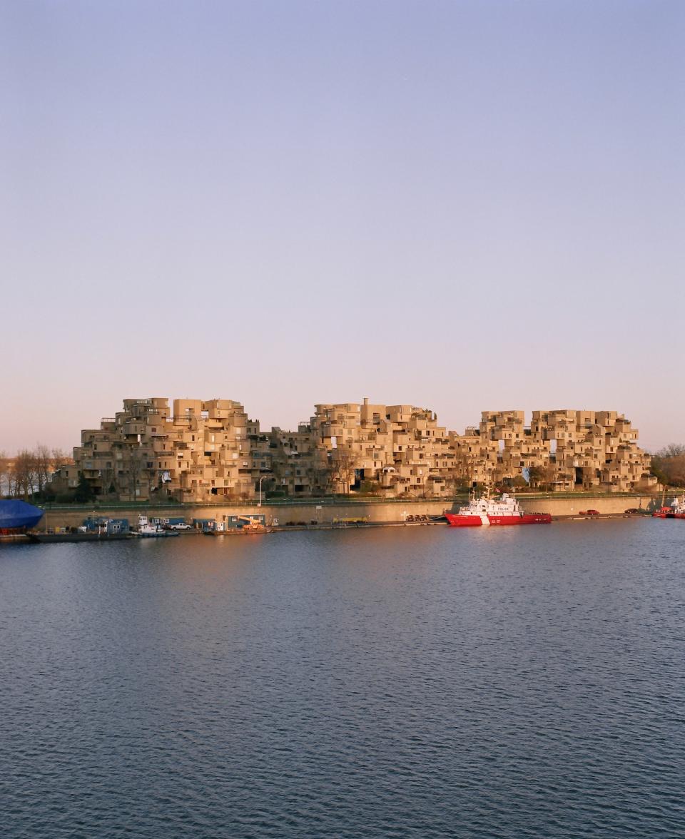 Habitat 67, designed by Moshe Safdie.