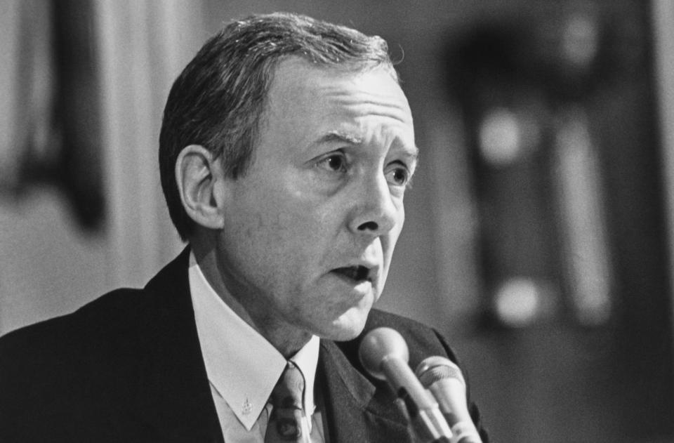 Sen. Orrin Hatch (R-Utah) in 1991. (Photo: CQ Archive via Getty Images)