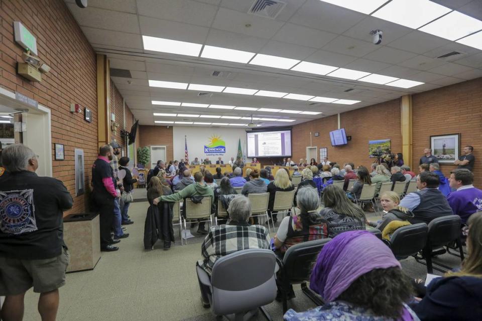 The Kennewick City Council meets at City Hall.