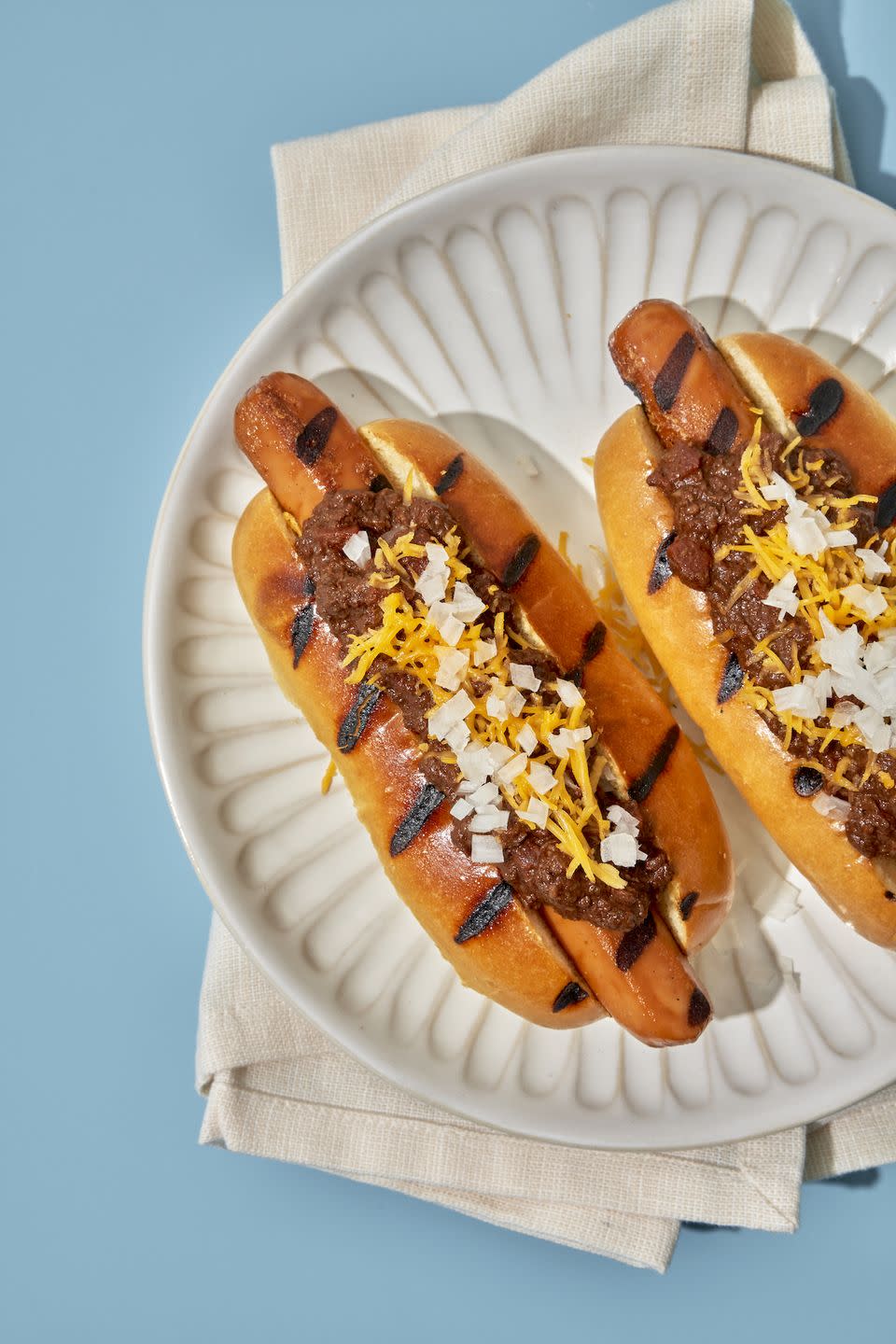 vegan chili dogs