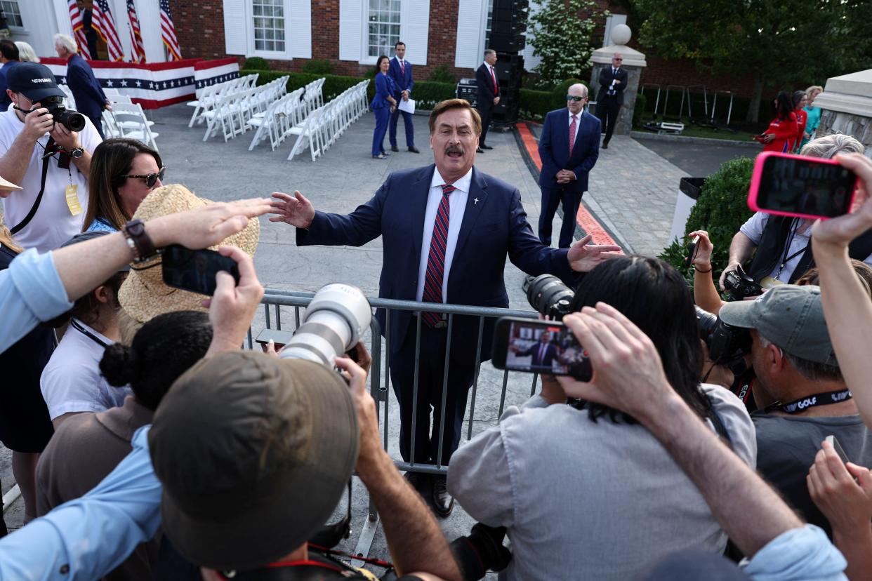 Mike Lindell, CEO of My Pillow (REUTERS)