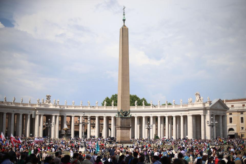 St Peters Square in Rome (Niall Carson/PA Wire)