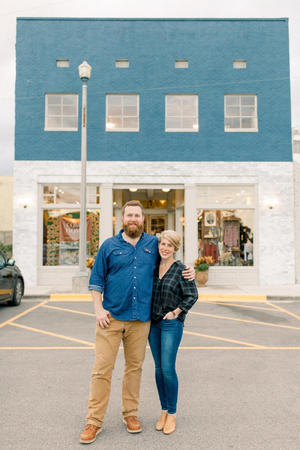 Ben and Erin Napier are remaking Laurel, Miss., with their own hands. The couple stars in the HGTV’s series “Home Town,” where they renovate historic homes.