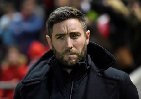 Soccer Football - Championship - Bristol City vs Wolverhampton Wanderers - Ashton Gate Stadium, Bristol, Britain - December 30, 2017 Bristol City manager Lee Johnson Action Images/Alan Walter