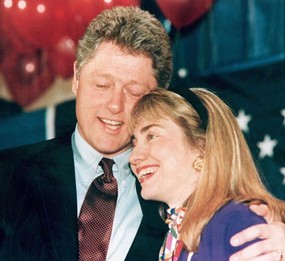 Los momentos más dulces de Hillary y Bill Clinton