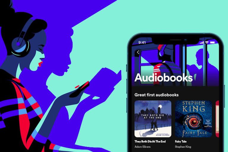 Spotify ahora ofrece audiolibros en venta. La oferta inicial es de 300.000 títulos