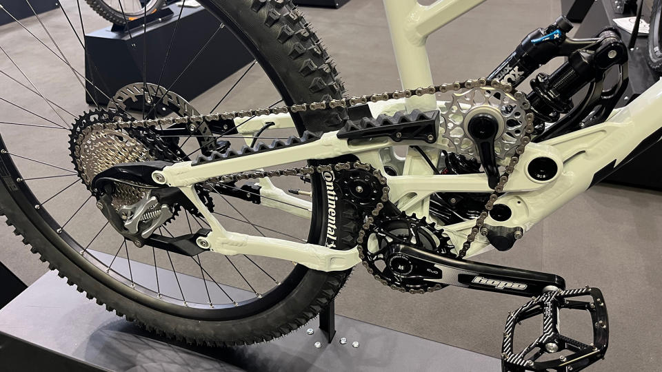 Lal Supre drivetrain on Nicolai bike at Eurobike show