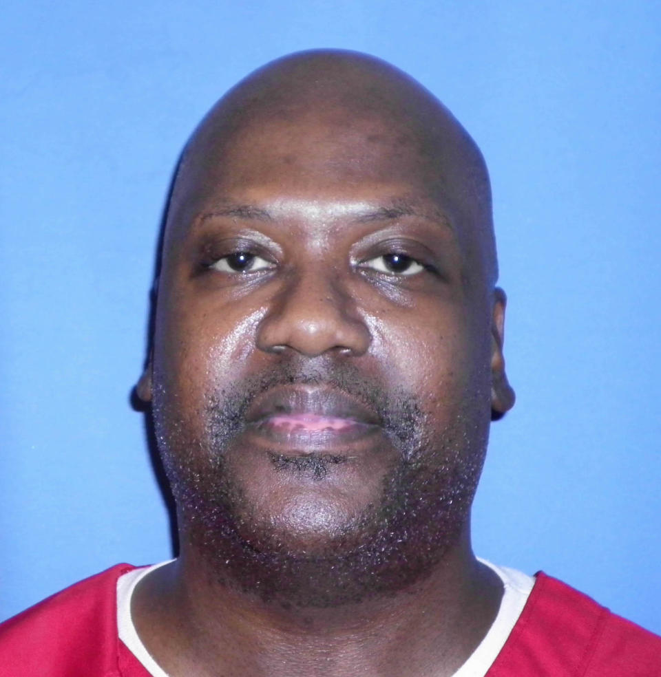 This Aug. 3, 2017 photo provided by Mississippi Department of Corrections shows Curtis Flowers, who's murder case has gone to trial six times. The Supreme Court is throwing out the murder conviction and death sentence for Flowers because of a prosecutor's efforts to keep African Americans off the jury. The defendant already has been tried six times and now could face a seventh trial. The court's 7-2 decision Friday says the removal of black prospective jurors violated the rights of inmate Curtis Flowers.(Mississippi Department of Corrections via AP)