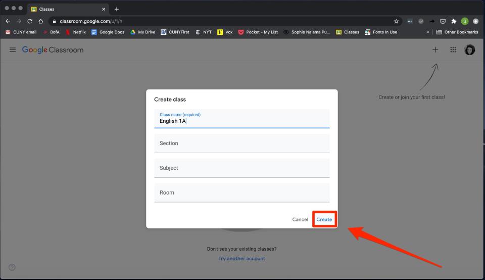 How to create a Google Classroom   4