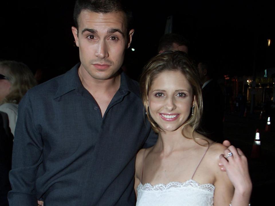 Freddie Prinze Jr. and Sarah Michelle Gellar in 2001.