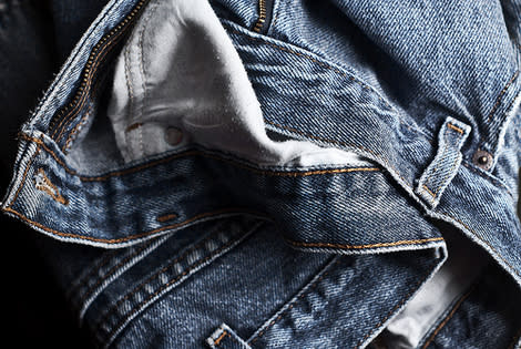 Keep denim strong -- always line dry or hang jeans to dry. 