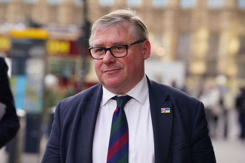 Mark Francois was unable to vote (PA)