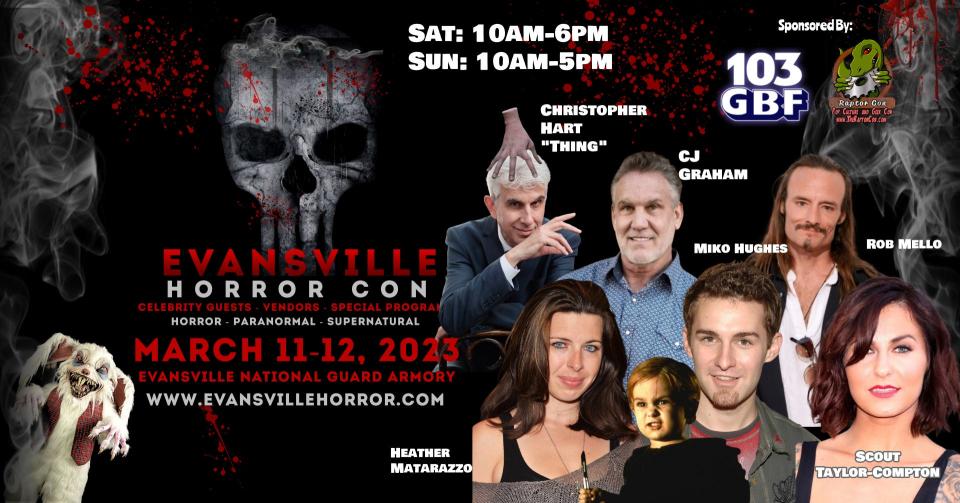 Evansville Horror Con Promo Poster