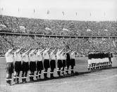 Spurs bid a tearful farewell to the ground they called home for 118 years but one match it hosted wont be remembered with such affection. John Harding remembers the controversial England vs Germany friendly on this day in December 1935