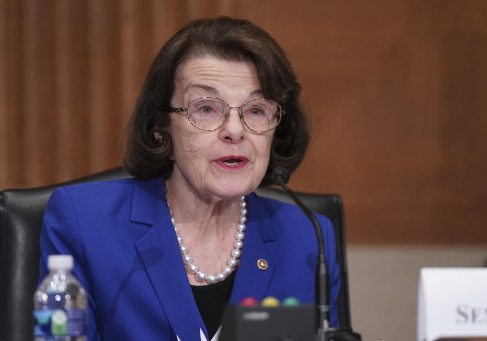 Sen. Dianne Feinstein, a leading critic of the Trump administration&rsquo;s years-long war on refugee admissions, said she has heard &ldquo;nothing&rdquo; from the Biden administration about the matter. (Photo: Leigh Vogel via AP)