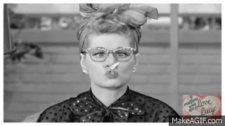 I Love Lucy Nose GIF