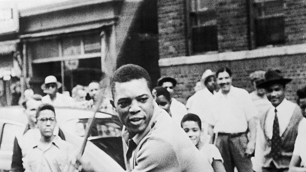 willie mays playing stickball