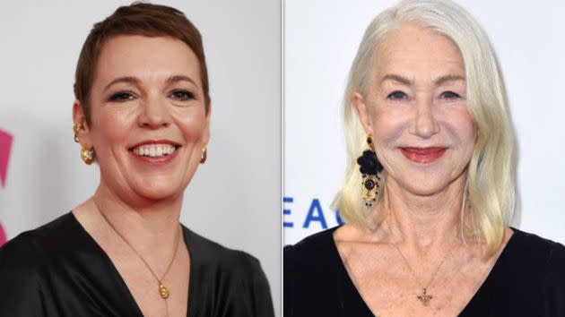 Olivia Colman and Helen Mirren