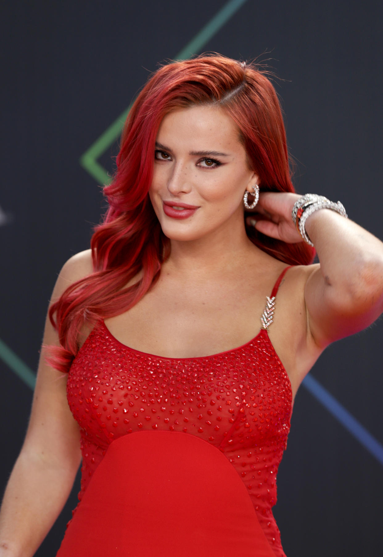 Bella Thorne is sharing her affirmations for the new year with her 25 million Instagram followers.  (Photo by Shy McGrath/WireImage)