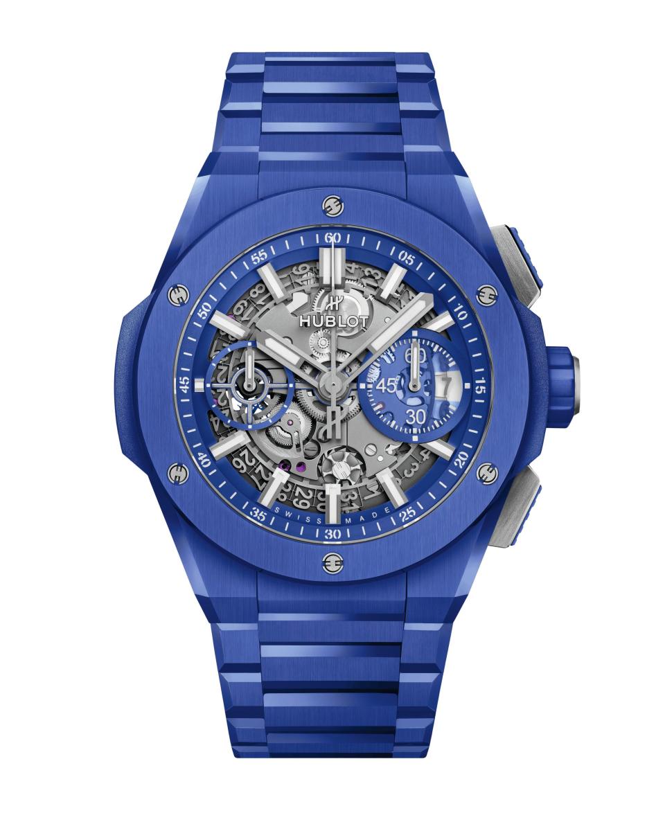 <h1 class="title">Big Bang Integral Blue Ceramic</h1><cite class="credit">Courtesy of Hublot</cite>