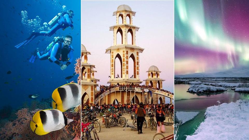 The ultimate travel bucket list