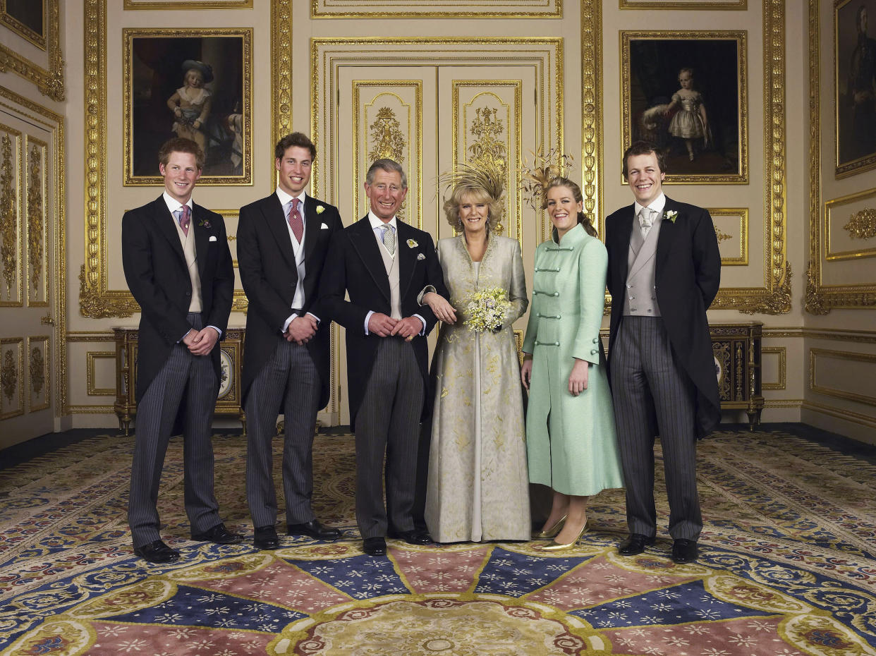 TRH Prince of Wales & The Duchess Of Cornwall - Official Wedding Photo (Hugo Burnand / Tim Graham Phots via Getty Images)