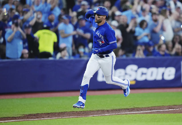 Blue Jays' Springer drives in winning run in 10th inning in walkoff victory  vs. Tigers