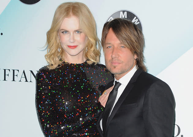 Nicole Kidman and Keith Urban at the Women in Film Awards in Los Angeles on June 16, 2015.