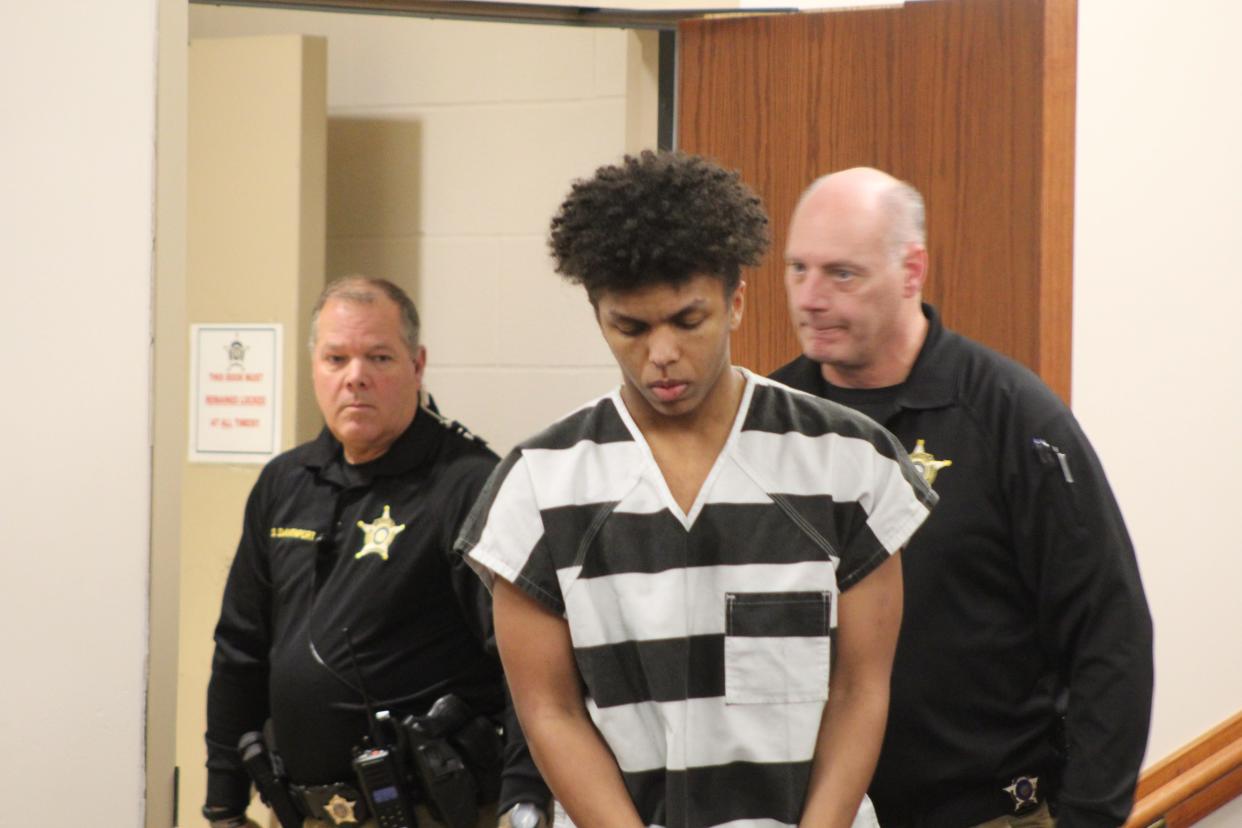 Demarkus Hedges, 19,  was sentenced to 20 years in prison for shooting and killing 16-year-old Scarlett Tucker while mishandling a gun at a home in Burlington.