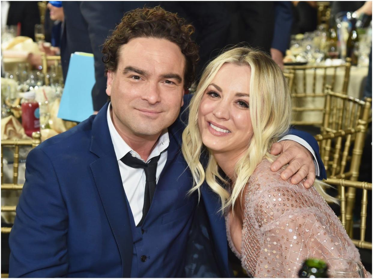 Johnny Galecki Kaley Cuoco 