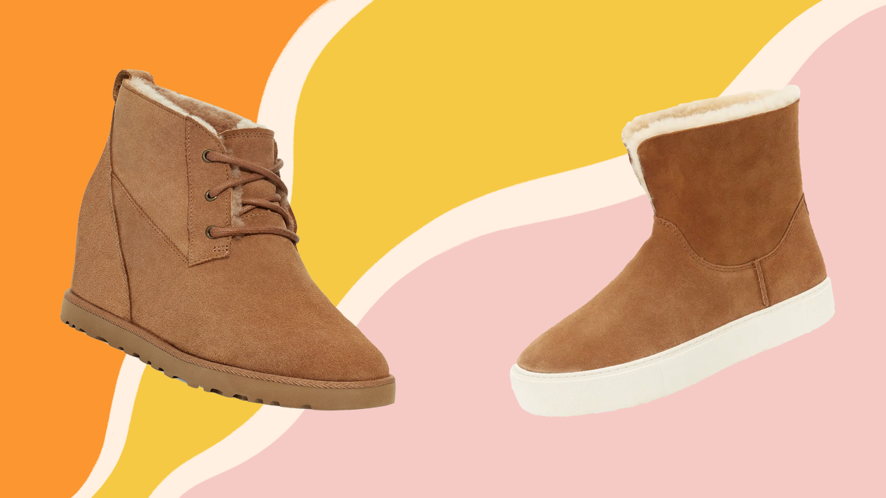 You can save up to 50% off UGG boots at Nordstrom.