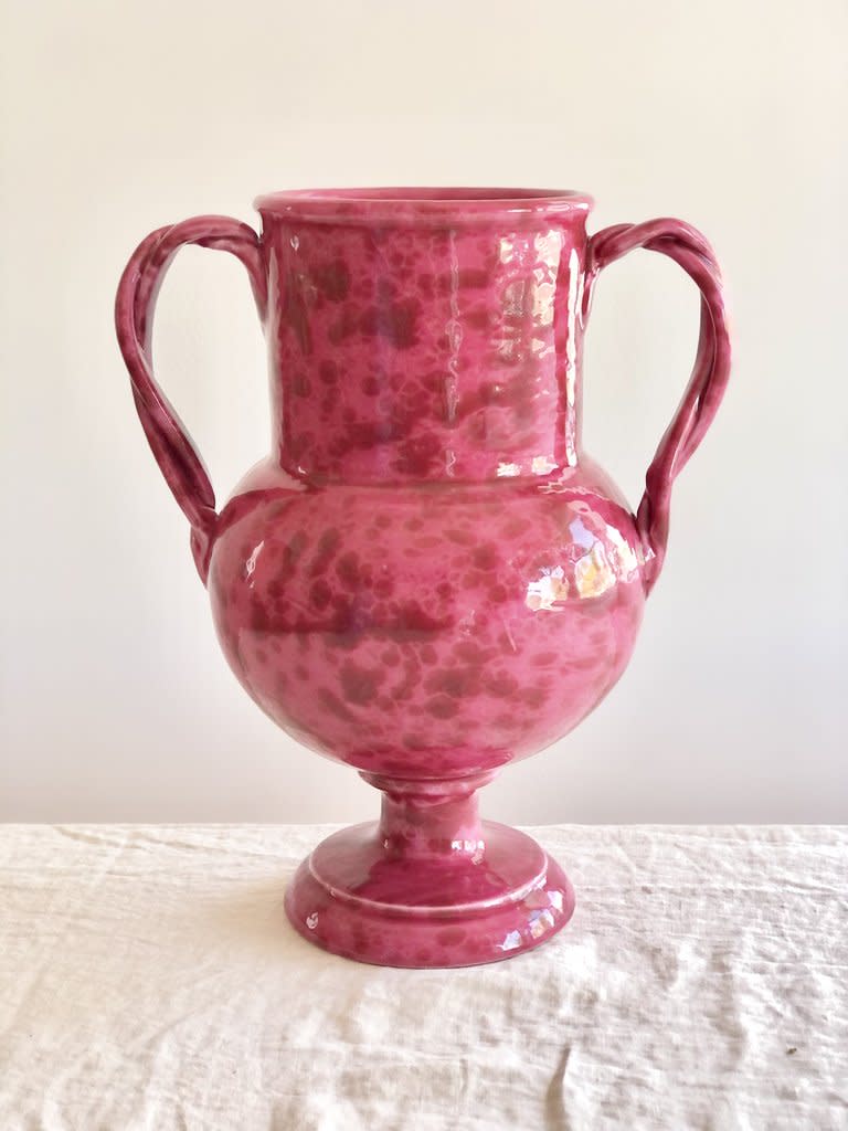 <p><a href="https://thearkelements.com/collections/vases/products/pompeii-amphora-vase-raspberry" rel="nofollow noopener" target="_blank" data-ylk="slk:Shop Now;elm:context_link;itc:0;sec:content-canvas" class="link rapid-noclick-resp">Shop Now</a></p><p>Pompeii Amphora Vase - Raspberry</p><p>thearkelements.com</p><p>$368.00</p><span class="copyright">Ark Elements</span>