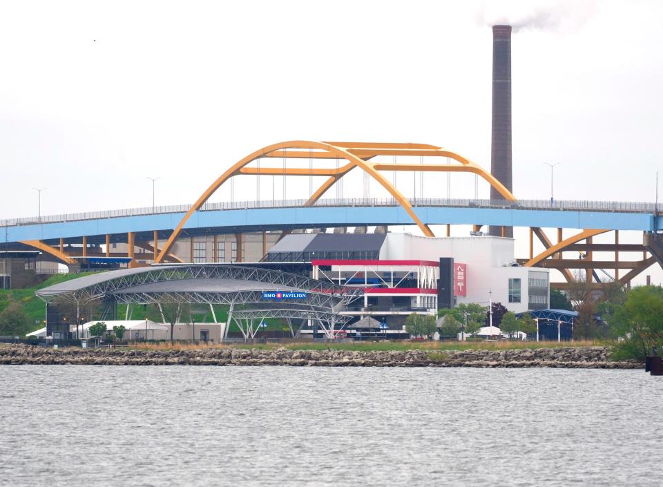 Summerfest's operator has done flood mitigation work in response to higher Lake Michigan levels.