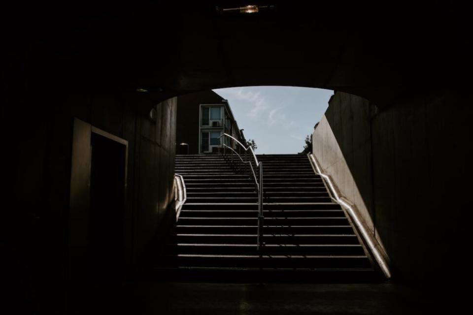 stairs going underground