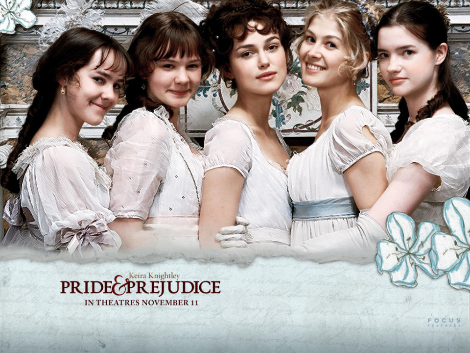 The romantic dresses of "Pride and Prejudice" inspire many real-life weddings.