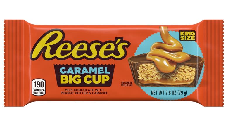 Reese's Peanut Butter Cup with caramel