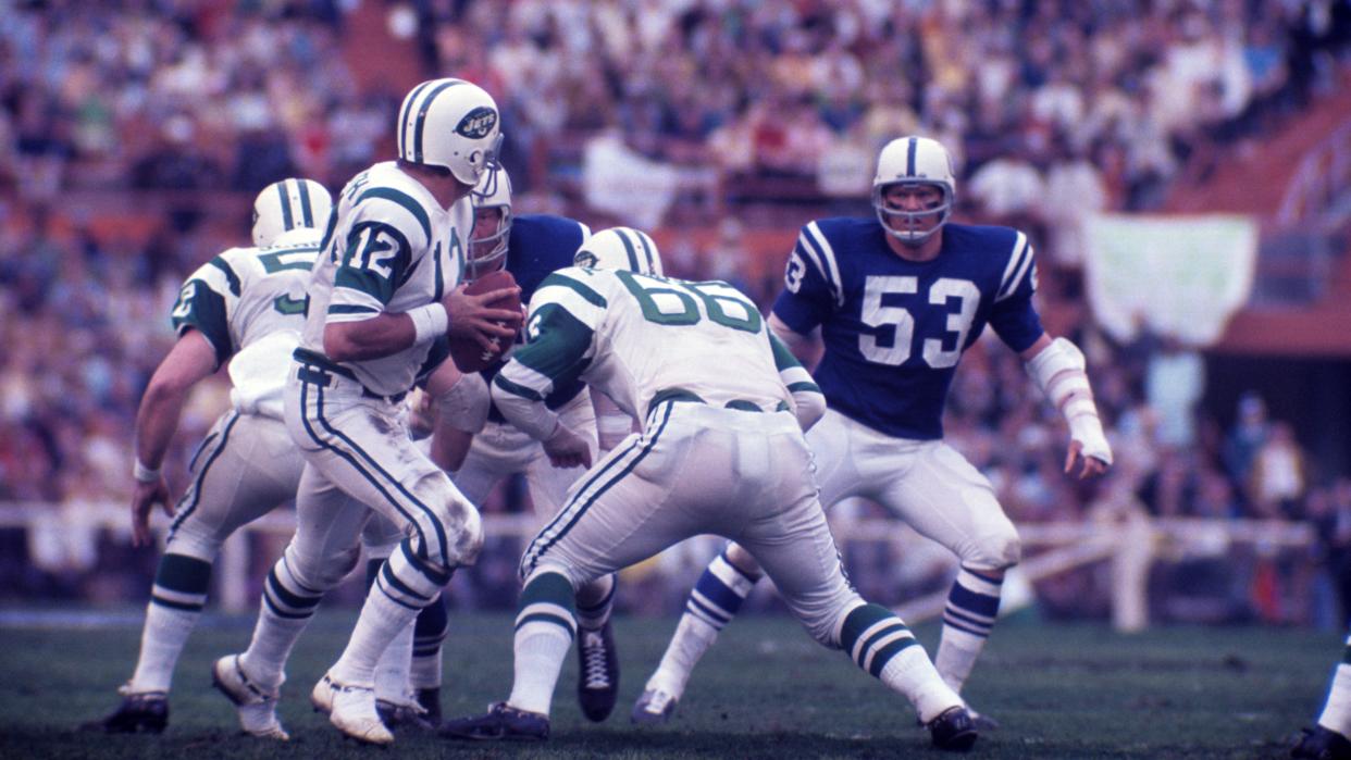  Joe Namath in Super Bowl III. 