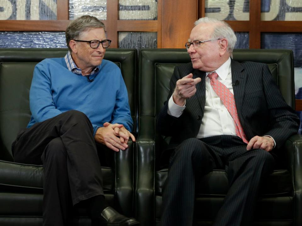 bill gates warren buffett talking