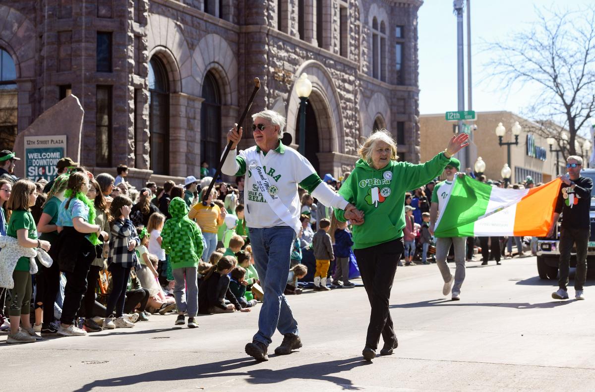 People celebrate the luck of the Irish at the Sioux Falls St. Patrick's