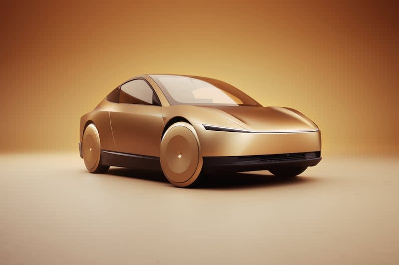 Tesla CEO Elon Musk unveiled a new two-door electric vehicle dubbed Cybertaxi that is designed for fully autonomous operation at an event on Thursday, Oct. 10, 2024. | Tesla