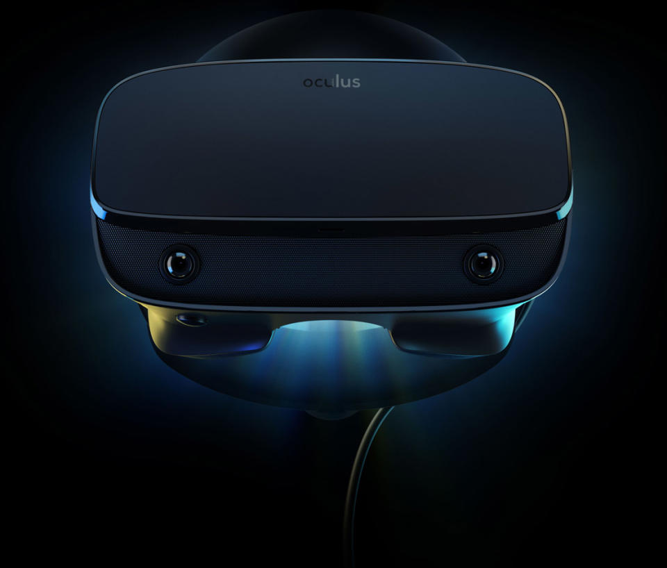 Oculus Rift S headset.