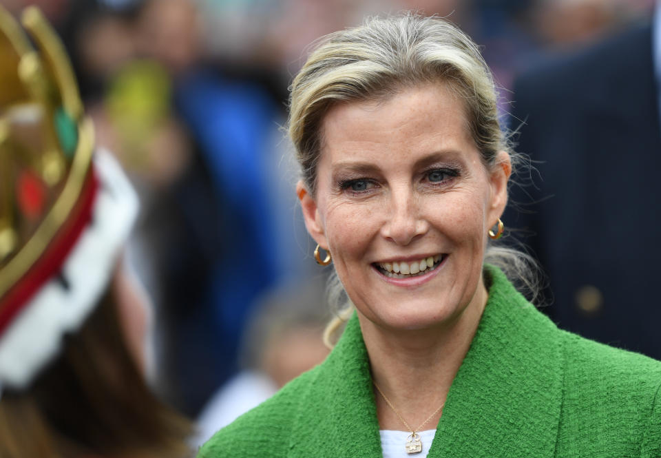 Sophie, Countess of Wessex has shown her support to Dame Deborah James, pictured during the Jubilee celebrations on June 5. (Photo by Daniel Leal - WPA Pool/Getty Images)